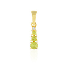 Ciondolo in argento con Sfene