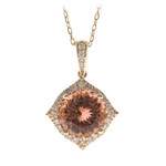 14K Fancy Tourmaline Gold Necklace (CIRARI)