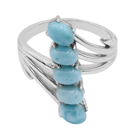 Larimar-Silberring