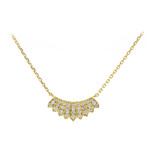 Collana in oro con Diamante SI1 (H) (CIRARI)