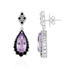 Orecchini in argento con Ametista Rose de France