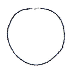 Collana in argento con Zaffiro Blu