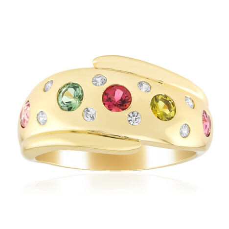 Brasilianischer Turmalin-Goldring (de Melo Gold)