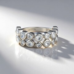 Anello in argento con Zircone