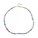 Zilveren halsketting met Ethiopische Opalen