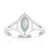 Australian Opal Silver Ring