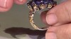 Zilveren ring met tanzanieten (Gems en Vogue)