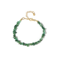 Sambia-Smaragd-Silberarmband
