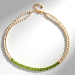 Collana in argento con Perla d'Acqua Dolce Bianca