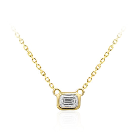 18K SI1 (H) Diamond Gold Necklace (CIRARI)