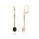 Boucles d'oreilles en or et Opale Mezezo (CUSTODANA)