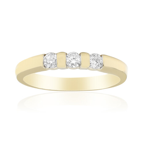 Anillo en oro con Diamante SI1 (G) (Annette)