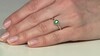 Anillo en oro con Esmeralda de Zambia AAA