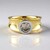 Anello in oro con Diamante Cioccolato I3  (KM by Juwelo)