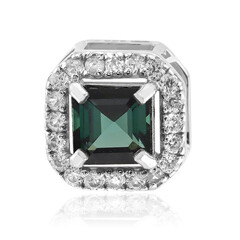 Ciondolo in argento con Indicolite (Adela Silber)