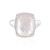 Bague en argent et Quartz rose