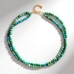 Collana in argento con Turchese Peruviano