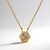 Collana in argento con Pietra di Luna Pesca
