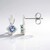 Orecchini in argento con Tanzanite (non riscaldata)