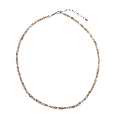 Collana in argento con Quarzo Rutilato