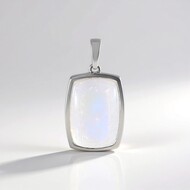 Blue Moonstone Silver Pendant (KM by Juwelo)