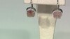 Pendientes en plata con Cuarzo rutilado cobre