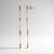 Orecchini in oro con Diamante Champagne I2 (de Melo Gold)