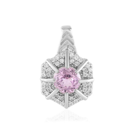 Pendentif en argent et Kunzite