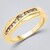 Anello in argento con Diamante Champagne I2