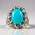 Anello in argento con Amazzonite (Annette classic)