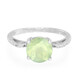 Anello in argento con Prehnite
