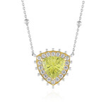 Collier en argent et Quartz de l'Ouro Verde (Dallas Prince Designs)