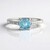 Anello in argento con Zircone Ratanakiri (Adela Silber)