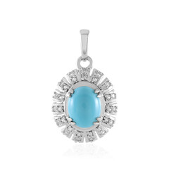 Ciondolo in argento con Turchese Sleeping Beauty