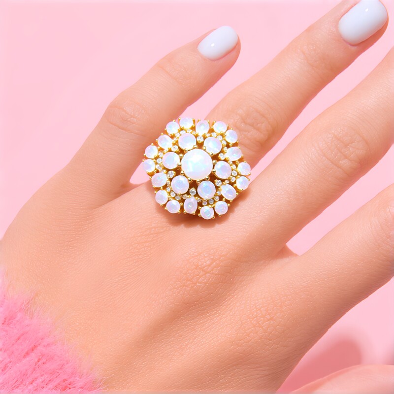 Welo-Opal-Silberring