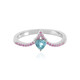 Bague en argent et Zircon de Ratanakiri (Adela Silber)