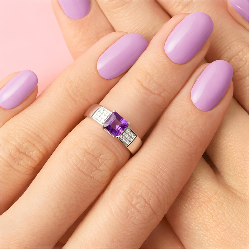 Uruguay-Amethyst-Silberring