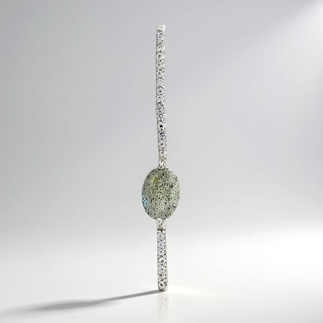 Ciondolo in argento con Labradorite