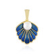 Pendentif en argent et Perle blanche de culture d'eau douce (Adela Silber)