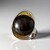 Anello in argento con Legno Fossile (dagen)