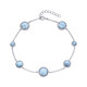 Larimar-Silberarmband
