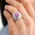 Kunzite Silver Ring (Annette classic)