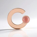 Ciondolo in argento con Opale Rosa (MONOSONO COLLECTION)