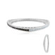 Brazalete en plata con Topacio blanco (Dallas Prince Designs)