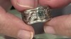 Zilveren ring met een Paraiba kleurige smaragd (SAELOCANA)