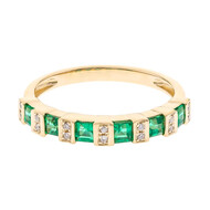 AAA-Sambia-Smaragd-Goldring