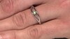 Zilveren ring met een Chroom apatiet