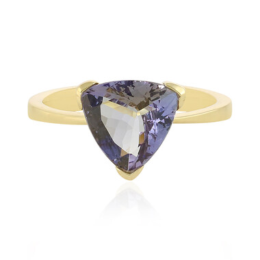 Anillo en oro con Tanzanita sin calentar