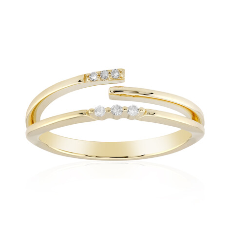 Anillo en oro con Diamante I2 (H) (de Melo Gold)