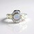 Anello in argento con Opale di Welo